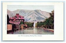 c. 1906 Glenwood Springs CO Bathing Pool Postcard Undivided picture
