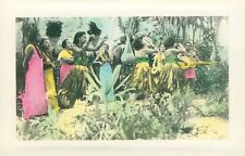 1930's Kodak of Hawaii Hula Show Waikiki hand colored Hawaii Photo #8 Hula Girls picture