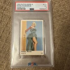 1958 Dutch Gum Movie Cards Serie A 177 Marilyn Monroe PSA 3 VG film vtg graded picture