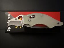 Spyderco M4 Exclusive Dodo Knife Natural G-10 (2