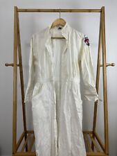 VTG 40s 50s WWII Era Paul Jones Sanforized Poplin Nurse Uniform Dress Patch picture