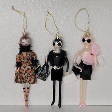 Robert Stanley Elegant Fashion Lady Shopper Ornaments 7