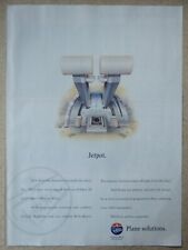 1995 PUB FOKKER DAIMLER BENZ AEROSPACE FOKKER 70 100 TAY ENGINE ORIGINAL AD picture