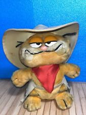 Vintage Plush Garfield Cowboy 