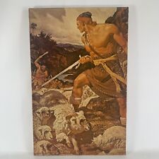 Arnold Friberg Book of Mormon Art Print on Canvas 11x17 LDS Latter Day Saints C picture