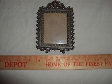 Vintage Italian, Brass Picture Frame- Excellent Vintage Condition picture