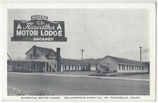 1940 Pocatello, Idaho - Roadside Motor Lodge - Vintage Postcard picture