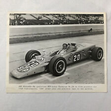Vintage Indy Indianapolis 500 Racing Photo Photograph Art Pollard STP Lotus 1968 picture