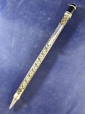 1940'S GENUINE EVERSHARP PENCIL, TRANSPARENT SQUARE PATTERN, MADE IN USA picture