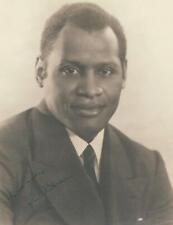c. 1920's Paul Robeson SIGNED Photo JSA CERTIFICATE picture