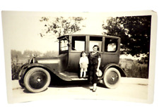 1925 Dodge Car Photograph Antique Ephemera Mother & Child VTG Automobilia Sepia picture