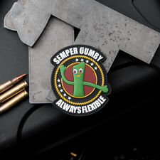 Semper Gumby Always Flexible Marines PVC Morale Patch picture