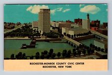 Rochester NY-New York, Rochester Monroe County Civic Center, Vintage Postcard picture