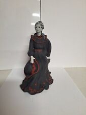 OOAK, Gothic Ceramic Lady On A Chair. Handpainted. 6 In Tall , picture