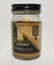 Vintage Home Cote Gold Paint Jar 1/2 Full picture