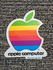 Vintage 1980s Apple Computer Logo Sticker 4