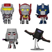 Funko POP Retro Toys - G1 Transformers Set of 5 - Laserbeak Optimus Megatron + picture