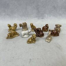 Wade Red Rose Tea Lot Of 11 Vintage England Whimsies Mixed Animal Figurines picture