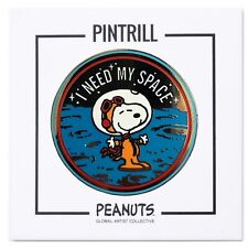 ⚡RARE⚡ PINTRILL x PEANUTS Large I Need My Space Astronaut Snoopy Pin *NEW* 🛰 picture