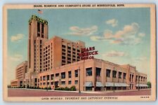 Bloomington Minneapolis MN Postcard Sears Roebuck Company's Store c1940 Vintage picture