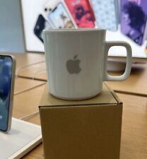 NEW Apple Infinite Loop Hasami Porcelain Coffee Mug Japan Gloss Gray or Black picture
