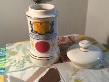 Vintage CHLORPROMAZINIUM SK&F Porcelain Display Jar w/Lid Smith Kline French picture