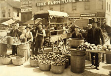 1908 Indianapolis Market, Indiana Old Photo 13