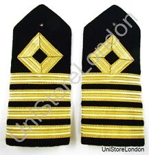 Epaulette Merchant Navy Chief Hard Curved A16 R952 picture
