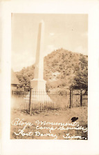 LP22 Fort Davis Texas Bloys Monuments Campgrounds  RPPC Postcard picture