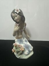 Lladro Retired Porcelain 01008738  8738 In a tropical garden (special edition) picture