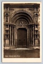 RPPC Romanesque Portal Basel Minster in Basel Switzerland VINTAGE Postcard picture