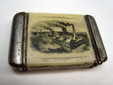 Circa 1905 Flood & Conklin Varnish Makers Factory Scene Match Safe picture