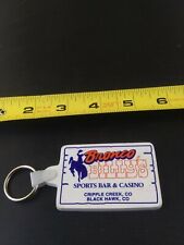 Vintage Bronco Billy's Bar Casino Keychain Key Ring Chain Style Hangtag  *EE54 picture
