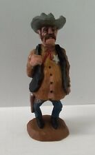 J. Vincent Western Cowboy Sheriff Gunslinger Statue Figurine 10.5 inches tall picture