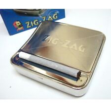 Zig Zag TIN Automatic Cigarette Tobacco Joint Rolling Machine Box 70mm Roller picture