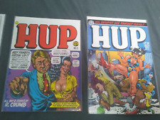 Hup #1 (2nd printing) and #2 (1st printing) Last Gasp 1980s R. Crumb comics picture
