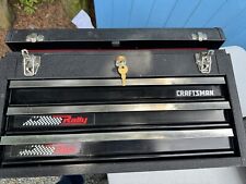 Vintage Sears Craftsman 3 Drawer RALLY Tool Box Good Condition USA RALLYE CHEST picture