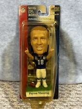2002 NFL Edition Play Makers Bobblehead Peyton Manning In Box W/ Card RARE picture