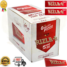 Rizla RED Regular Size Cigarette Rolling Papers 25 x Booklets - 1250 Leaves picture