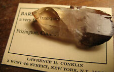 Fine, Transparent Barite, Frizington, Cumberland, England Ex Conklin picture