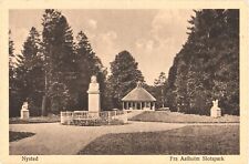 Scenic View of Aalholm Castle's Park, Nysted, Guldborgsund, Denmark Postcard picture