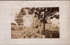 1917, Farm in WAYLAND, Michigan Real Photo Postcard picture