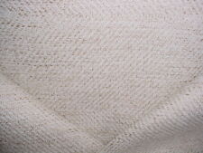 5-1/2Y KRAVET CREAM BEIGE SILVER TEXTURED PLAIN WEAVE UPHOLSTERY FABRIC  picture