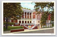 c1940s Ohio University Lindley Hall Girls Dorm Athens Ohio OH Vintage Postcard picture