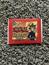 Yugioh Topps 7 Sticker Pack - Vintage & Sealed Yu-Gi-Oh picture