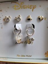 Disney 3 Pairs Silver Plated Earrings picture