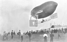 Aviation Airship Dirigible Spokane Washington WA Reprint Postcard picture