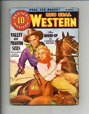 Red Seal Western Pulp Apr 1936 Vol. 2 #4 GD/VG 3.0 picture