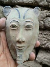 Unique head Rare Ancient Egyptian Antiques Egyptian BC of God 