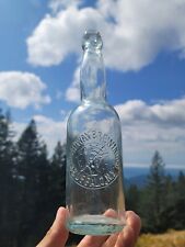 1880s Pictorial Broadway Brewery Bottle☆ Blob Top Buffalo New York Beer Bottle picture